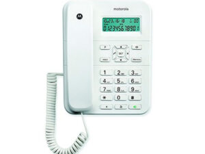 Teléfono Fijo Motorola CT202 Blanco
