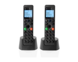Teléfono Inalámbrico Motorola DOT202 DECT Duo Negro