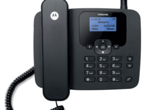 Teléfono Fijo Motorola FW410L 4G Negro