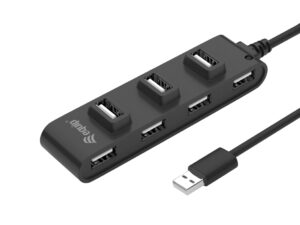 Hub EQUIP 7xUSB 2.0 Negro