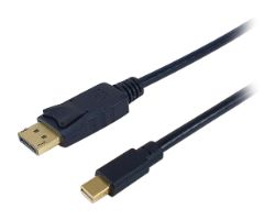 Cable EQUIP Mini DP/M a DP/M 4K/60Hz 2m Negro
