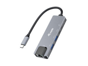 Adaptador EQUIP USB-C 5en1 Ethernet 2.5 GbE