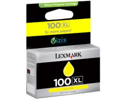Tinta Lexmark 100XL Amarillo