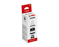 Botella de Tinta Canon GI-590 Negro 135ml