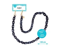 Cadena ZANAÉ Cosy Capuccino Espresso 130cm Negro