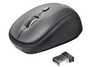 Ratón Trust Yvi Óptico Wireless RF 1600dp Negro