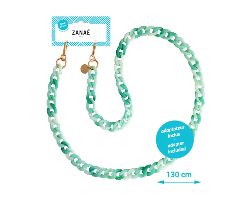 Cadena ZANAÉ Summer Jade Harmony 130cm Verde