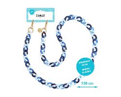 Cadena ZANAÉ Lady Chatterley 130cm Azul