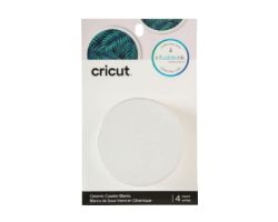 Posavasos CRICUT Redondo Pack 4 Blanco