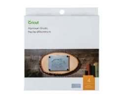 Hoja de Aluminio CRICUT 10x10cm 4U Gris