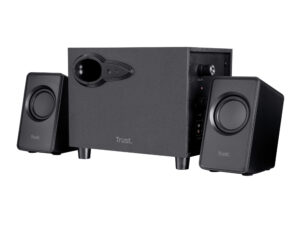 Altavoces Trust 2.1 9W Subwoofer 3.5mm Negros