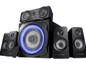 Altavoces Trust GXT658 Tytan 5.1 90W 3.5mm Negro