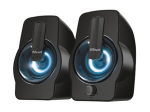 Altavoces Trust Gemi 2.0 6W RGB 3.5mm Negros