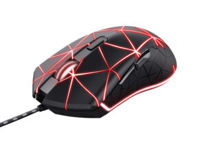 Ratón Gaming Trust GXT133 LOCX Óptico USB Negro