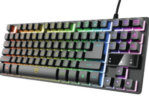 Teclado Gaming Trust GXT833 Thado TKL USB Negro