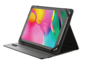 Funda Trust Primo Universal 10" PET Folio Negra