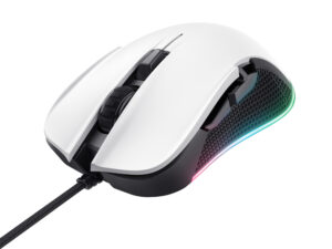 Ratón Gaming Trust GXT 922W YBAR RGB Blanco