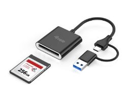Lector de Tarjetas EQUIP USB-C + Adap USB-A