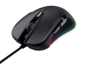 Ratón Gaming Trust GTX922 Ybar RGB USB-A Negro