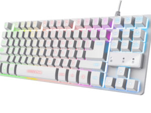 Teclado Gaming Trust GXT 833W Thado TKL Blanco