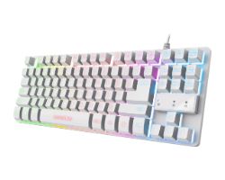 Teclado Gaming Trust GXT 833W Thado TKL Blanco