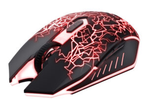 Ratón Gaming Trust Óptico LED Wireless RF Negro
