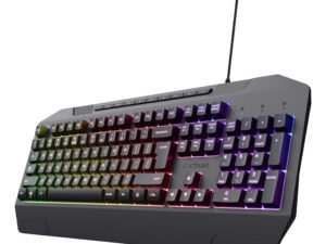 Teclado Gaming Trust GTX836 Evocx RGB USB Negro