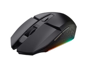Ratón Gaming Trust GTX110 Felox RGB RF Negro