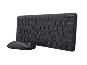 Teclado+Ratón Trust Lyra Bluetooth Negro