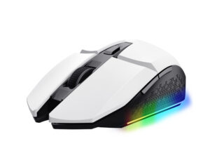 Ratón Gaming Trust GTX 110 Felox RGB RF Blanco