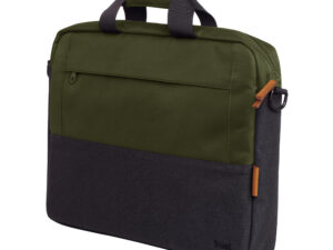 Maletín Trust Lisboa 16" 21L Poliéster Verde