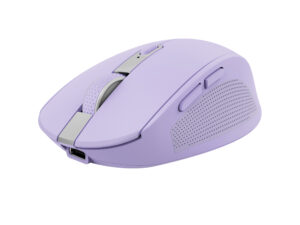 Ratón Trust Ozaa Óptico RF/Bluetooth Morado