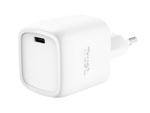 Cargador Pared Trust Maxo GaN 30W 1USB-C Blanco Cargador Pared Trust Maxo GaN 30W 1USB-C Blanco