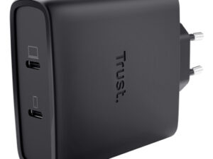 Cargador Trust Maxo GaN 100W 2xUSB-C Cable 2m