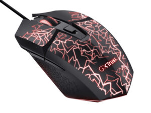 Ratón Gaming Trust GXT113 Felox RGB USB-A Negro