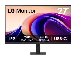 Monitor LG 27" IPS QHD 100Hz USB-C HDMI