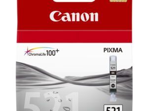 Tinta Canon CLI-521BK Negro