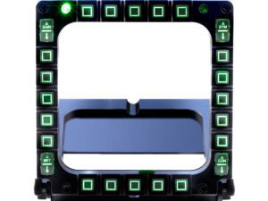 Joystick Thrustmaster MFD Cougar PC Negro