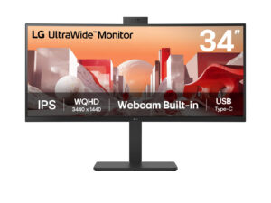 Monitor LG 34" UWide IPS WQHD 60Hz Curvo