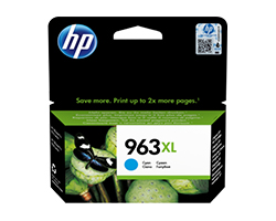 Tinta HP 963XL Cian 22.77ml 1600 páginas