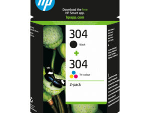 Tinta HP 304 Pack Negro/Tricolor 4ml/2ml