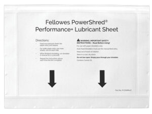 Hojas Lubricantes Fellowes para Destructoras
