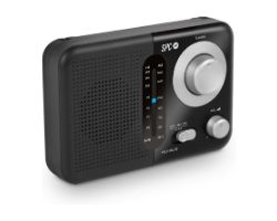 Radio Portátil SPC Valdi Analógica AM/FM Negra Radio Portátil SPC Valdi Analógica AM/FM Negra