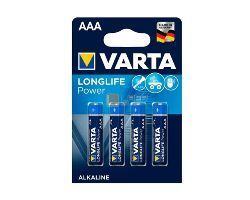 Pilas VARTA Longlife Power AAA LR03 Blister 4