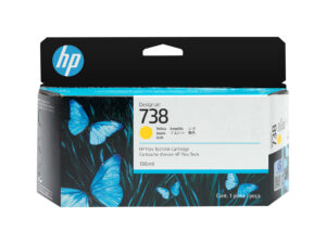 Tinta HP DesignJet 738 Amarillo 130ml