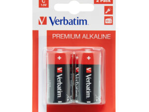Pilas alcalinas LR14 Verbatim