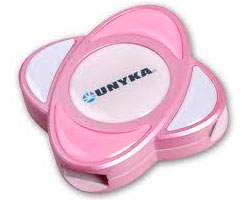Hub USB UNYKA UK-365 4p Mini Rosa