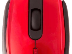 Ratón UNYKA UK-A800 Óptico USB-A 1600dpi Rojo