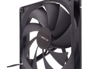 Ventilador UNYKA 140mm Negro