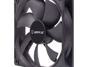 Ventilador 12x12 UNYKA 25mm 4Pin/PWM